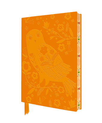 Exquisit Premium Notizbuch DIN A5: Bee Brown, Volk Eule