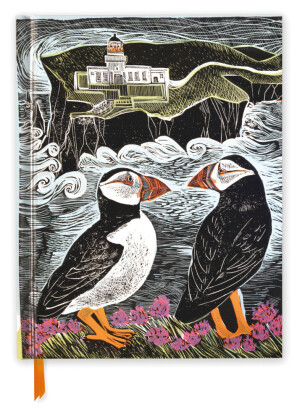 Premium Skizzenbuch: Angela Harding, Fair Isle Papageientaucher