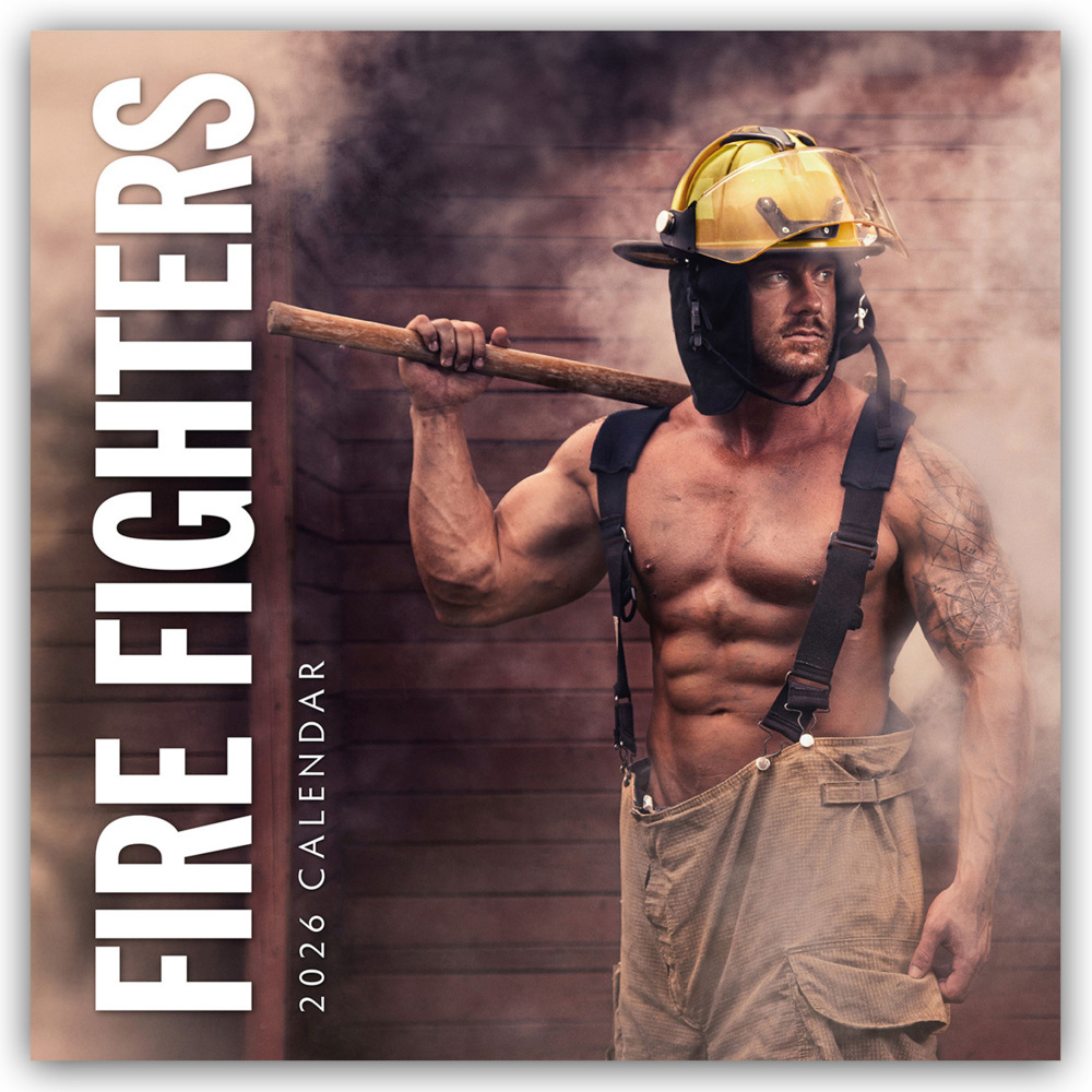 Fire Fighters - Feuerwehrmänner 2026 - 16-Monatskalender main product photo
