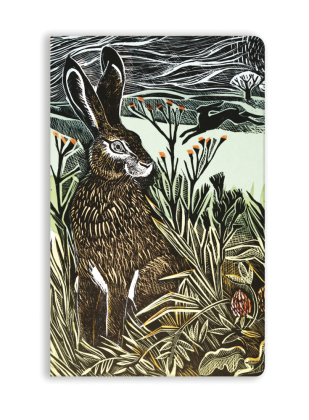 Premium Softcover Notizbuch: Angela Harding, Versteckter Hase
