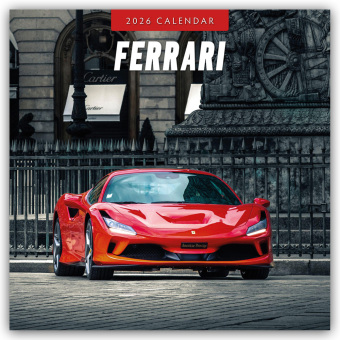 Ferrari 2026 - 16-Monatskalender