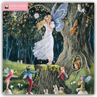 Fairyland - Feenland 2026 - Original Flame Tree Publishing-Kalender [Kalender]