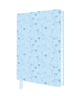Exquisit Premium Notizbuch DIN A5: Tove Jansson, Mumin und Blumen