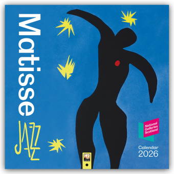Matisse, Jazz 2026 - Original Flame Tree Publishing-Kalender [Kalender]