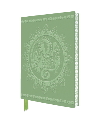 Exquisit Premium Notizbuch DIN A5: Königlicher Pavillon Brighton, Eingangshalle Grüner Drachen