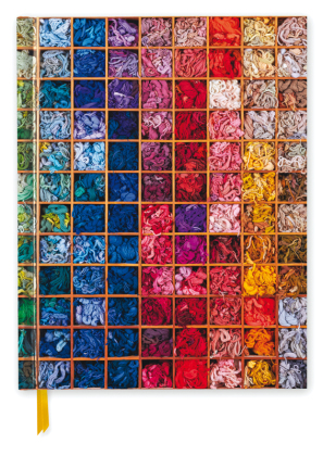 Premium Skizzenbuch: Royal School of Needlework, Wand mit Wolle