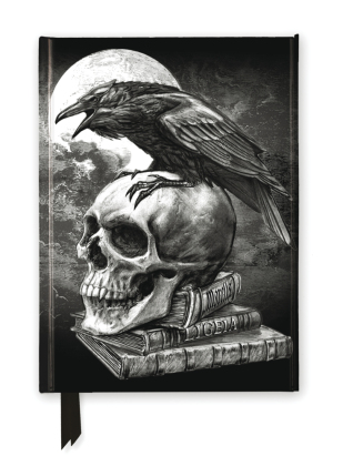 Premium Notizbuch DIN A5: Alchemie, Edgar Ellen Poe's Rabe