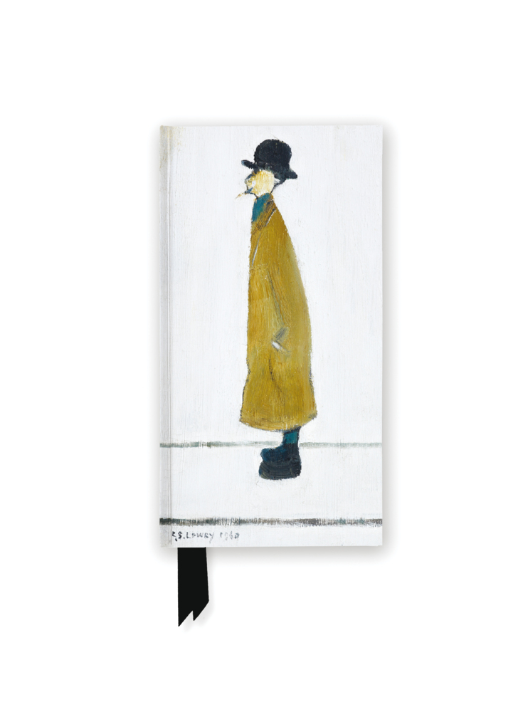 Schmales Hardcover-Notizbuch: L. S. Lowry, Beobachtender Gentleman main product photo