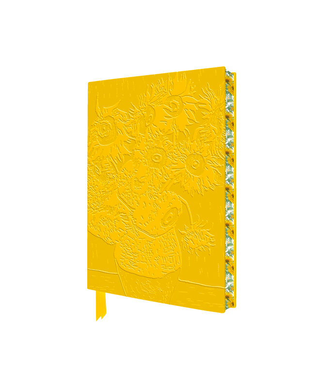 Exquisit Premium Notizbuch DIN A6: Vincent van Gogh, Sonnenblumen main product photo