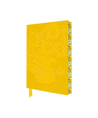 Exquisit Premium Notizbuch DIN A6: Vincent van Gogh, Sonnenblumen