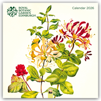 Royal Botanic Garden Edinburgh - Pflanzen 2026 - Original Flame Tree Publishing-Kalender [Kalender]