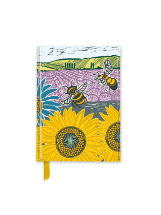 Premium Notizbuch DIN A6: Kate Heiss, Sonnenblumenfeld