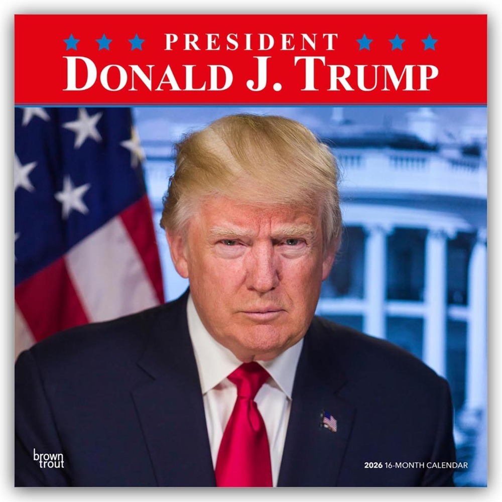 President Donald J. Trump - Präsident Donald J. Trump 2026 - 16-Monatskalender main product photo