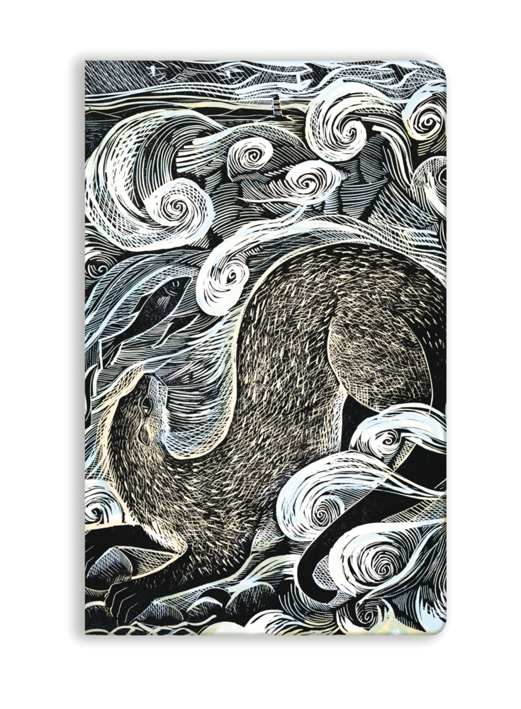 Premium Softcover Notizbuch: Angela Harding, Shetland Otter main product photo
