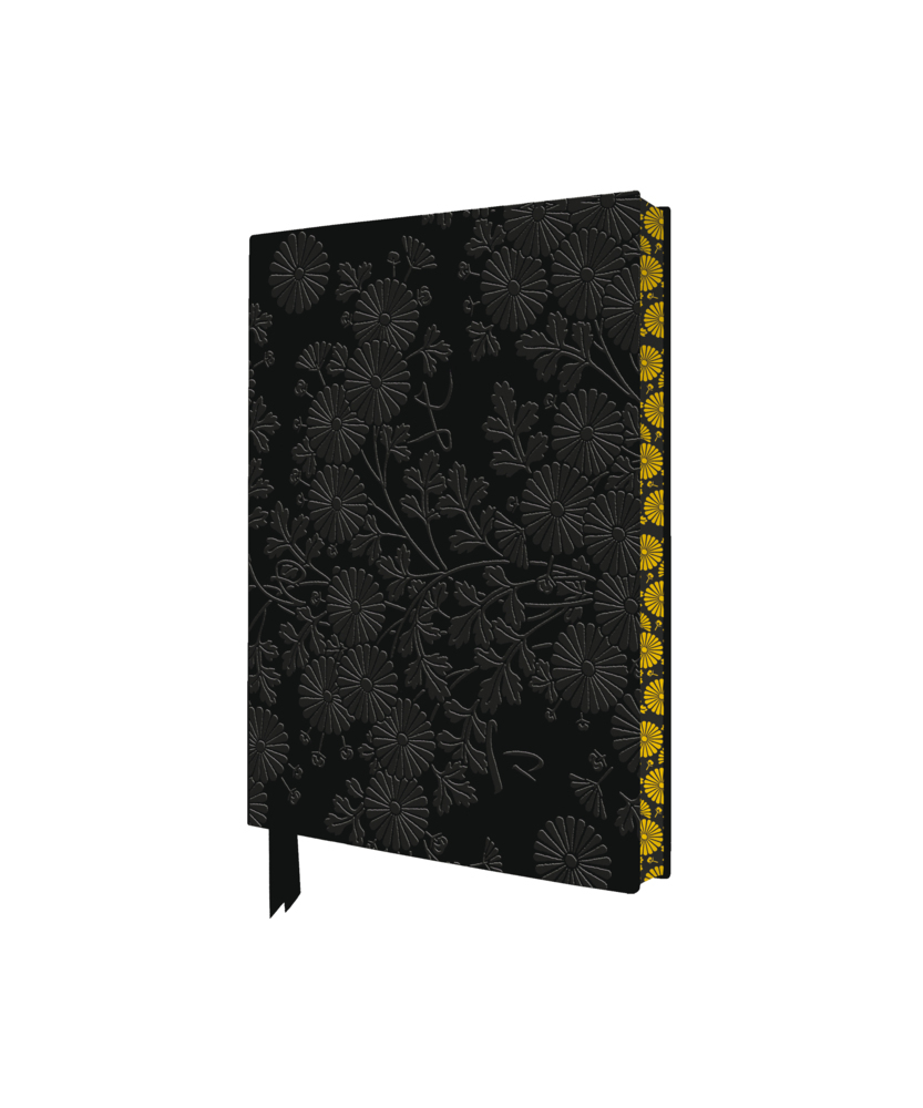 Exquisit Premium Notizbuch DIN A6: Uematsu Hobi, Box mit Chrysanthemen verziert main product photo