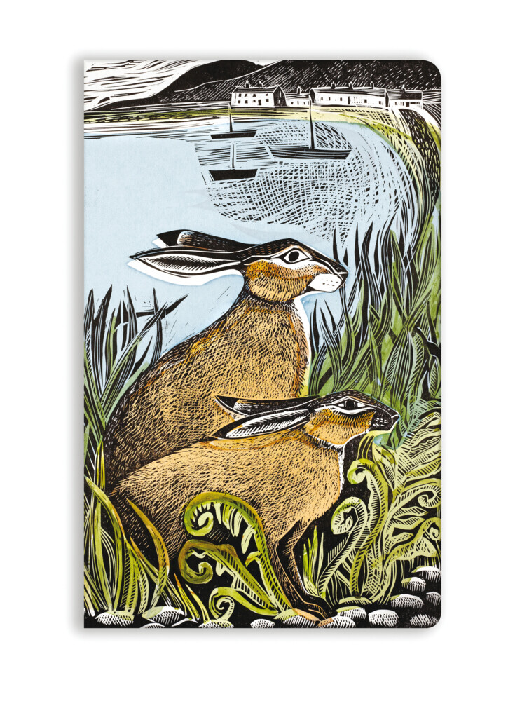 Premium Softcover Notizbuch: Angela Harding, Rathlin Hasen main product photo