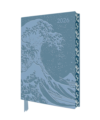 Katsushika Hokusai - Die große Welle - Tischkalender 2026