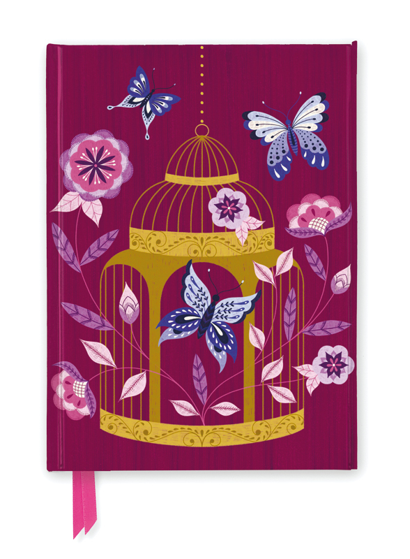 Premium Notizbuch DIN A5: Jenny Zemanek, Freiheitsflug der Schmetterlinge main product photo