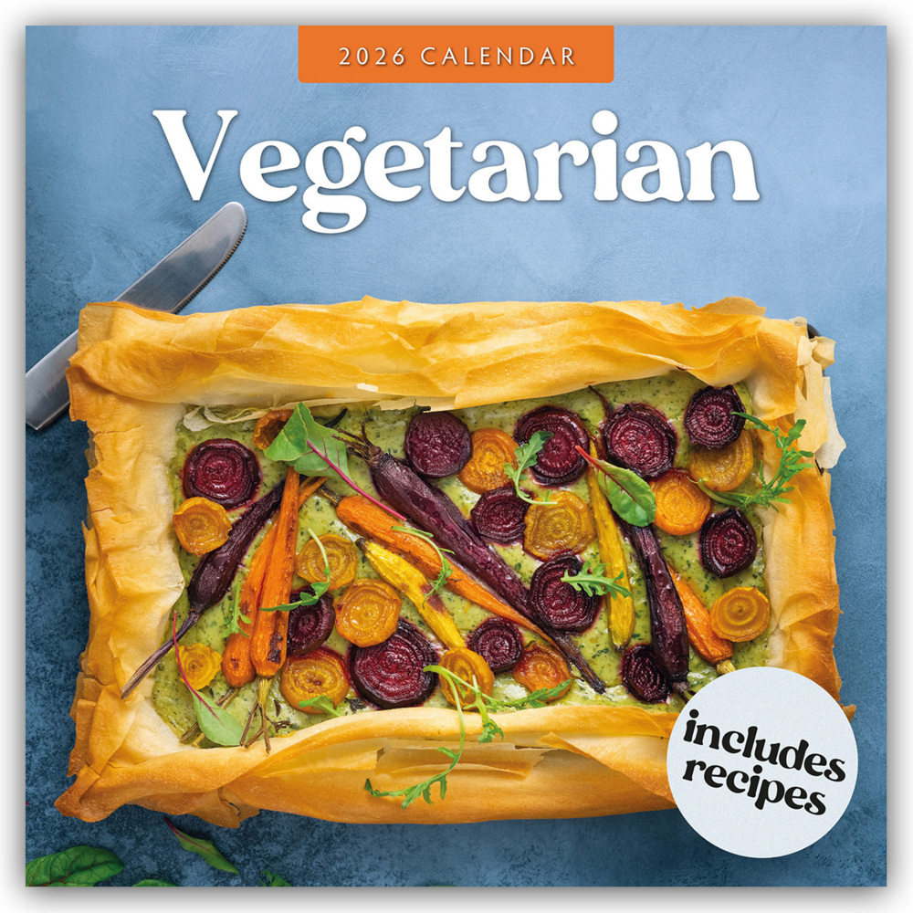 Vegetarian - Vegetarisch 2026 - 16-Monatskalender main product photo