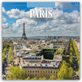 Paris 2026 - 16-Monatskalender