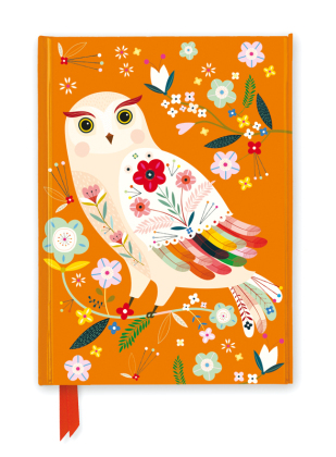 Premium Notizbuch DIN A5: Bee Brown, Volk Eule