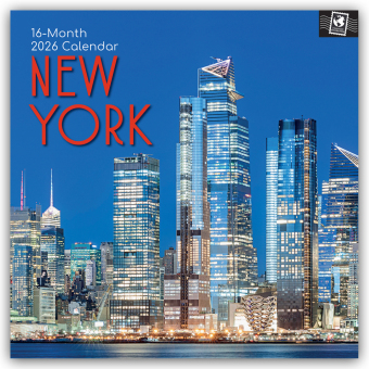 New York 2026 - 16-Monatskalender