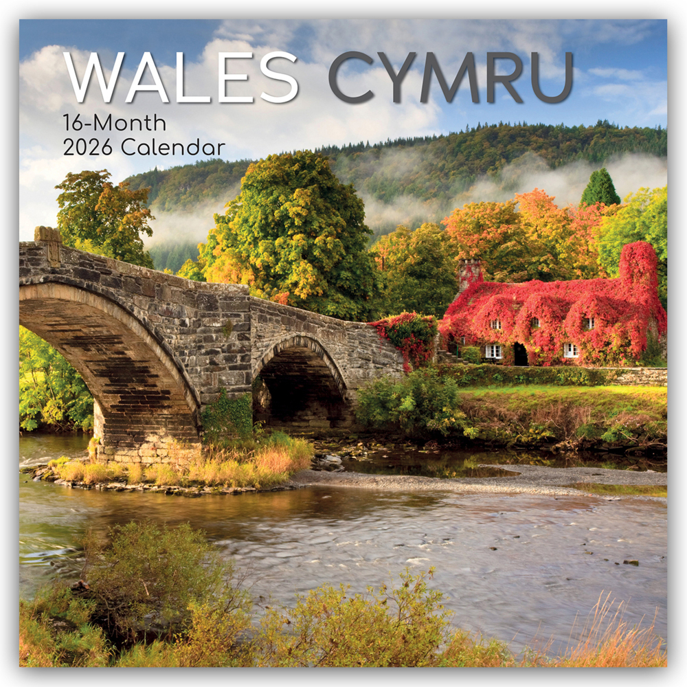 Wales 2026 - 16-Monatskalender main product photo