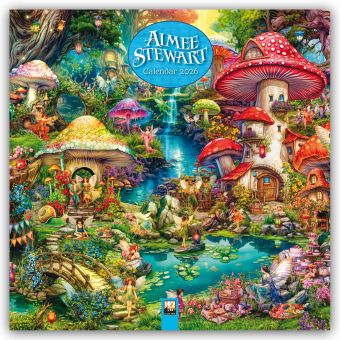 Aimee Stewart 2026 - Original Flame Tree Publishing-Kalender [Kalender]