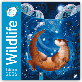 Bex Parkin, Wildlife - Kunstkalender 2026 - Original Flame Tree Publishing-Kalender [Kalender]