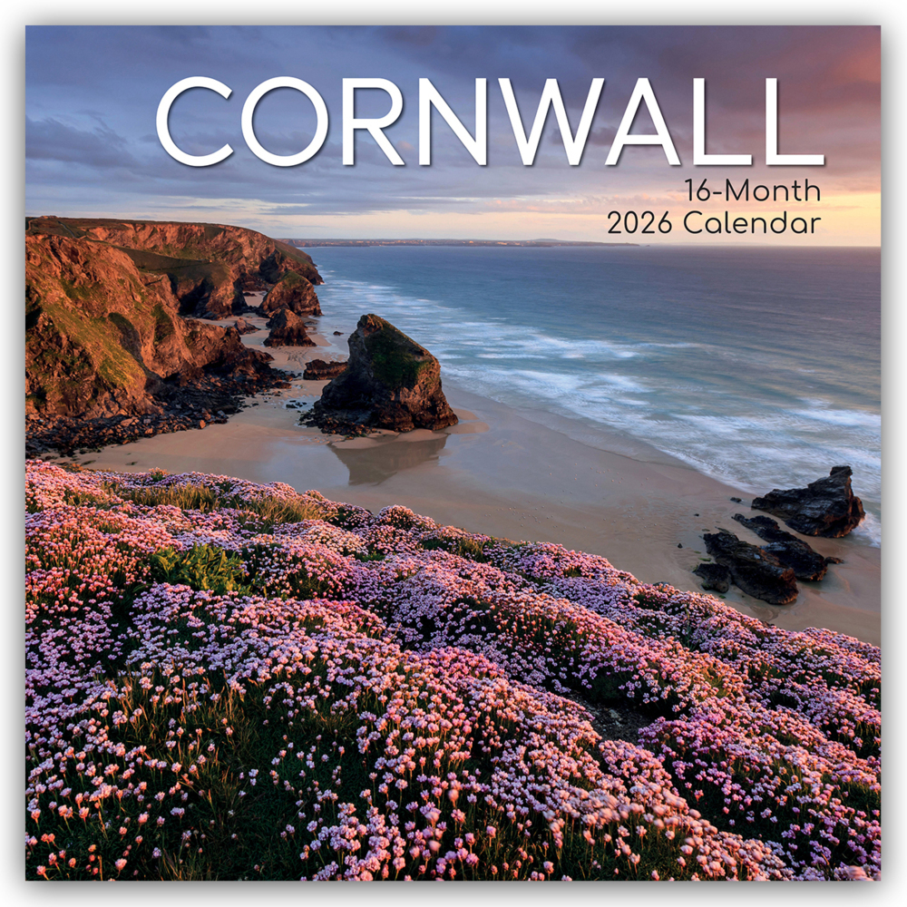 Cornwall 2026 - 16-Monatskalender main product photo