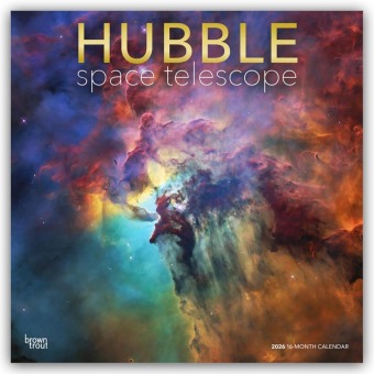 Hubble Space Telescope - Hubble Weltraumteleskop 2026 - 16-Monatskalender
