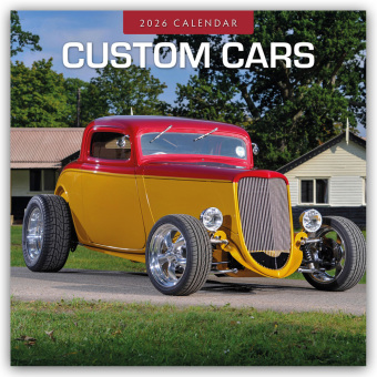 Custom Cars - Umgebaute Autos 2026 - 16-Monatskalender