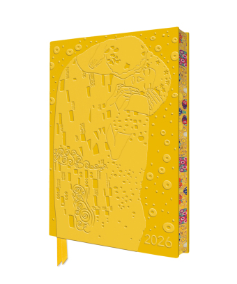 Gustav Klimt - Der Kuss - Tischkalender 2026