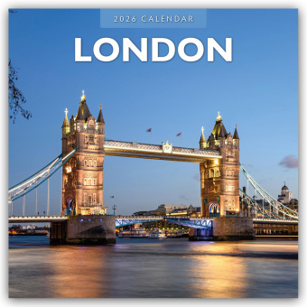 London 2026 - 16-Monatskalender