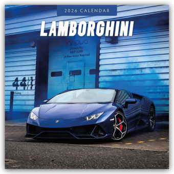 Lamborghini 2026 - 16-Monatskalender