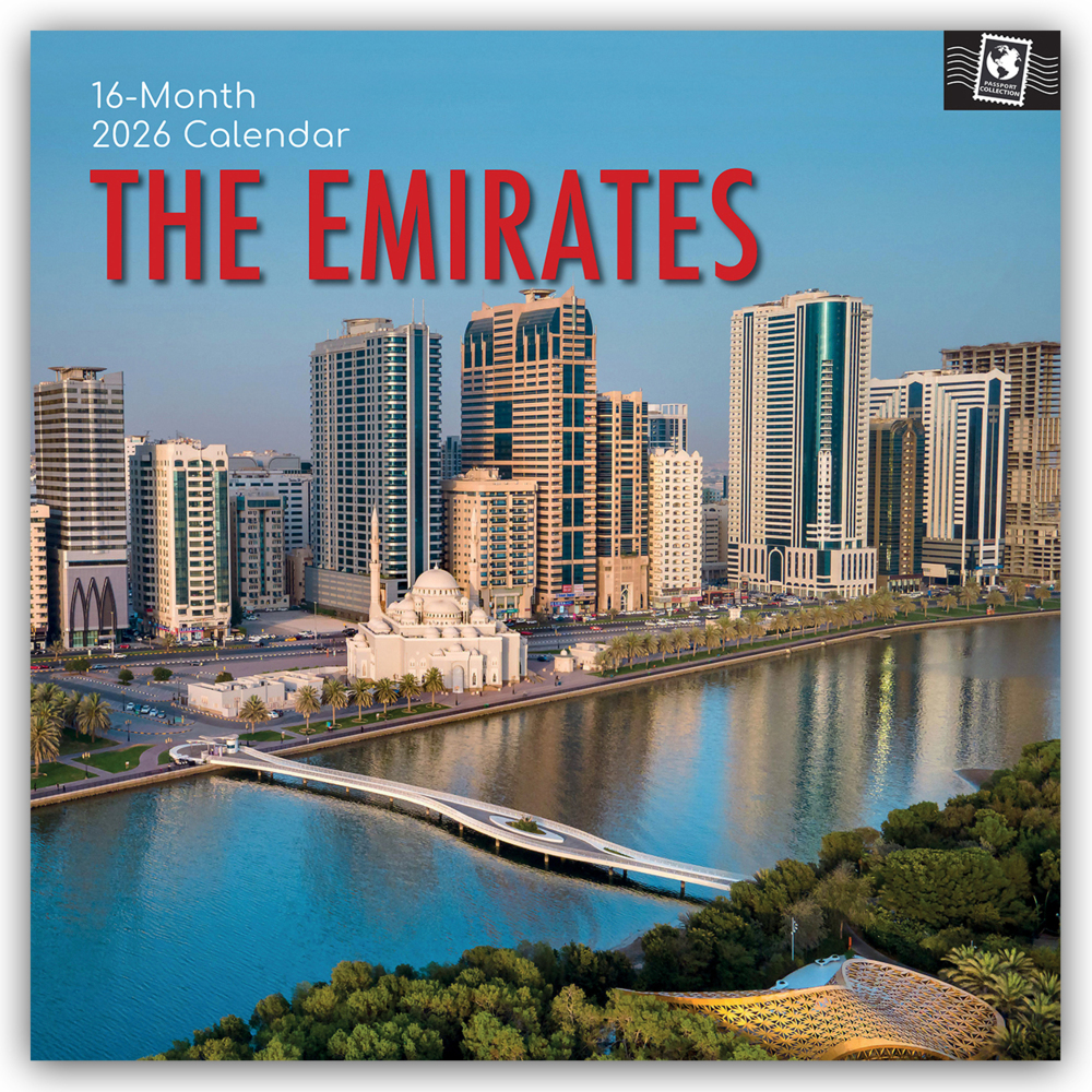 The Emirates - Vereinigte Arabische Emirate 2026 - 16-Monatskalender main product photo
