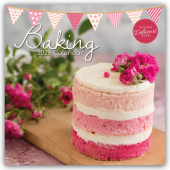 Baking - Backen 2026 - 16-Monatskalender