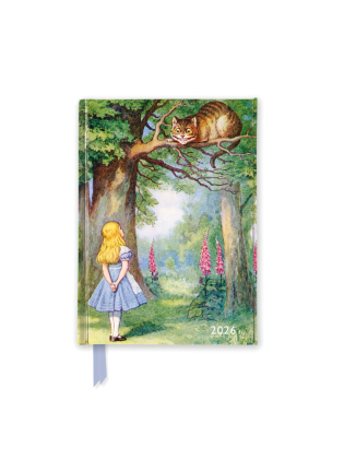 John Tenniel - Alice im Wunderland - Alice und die Grinsekatze - Taschenkalender 2026