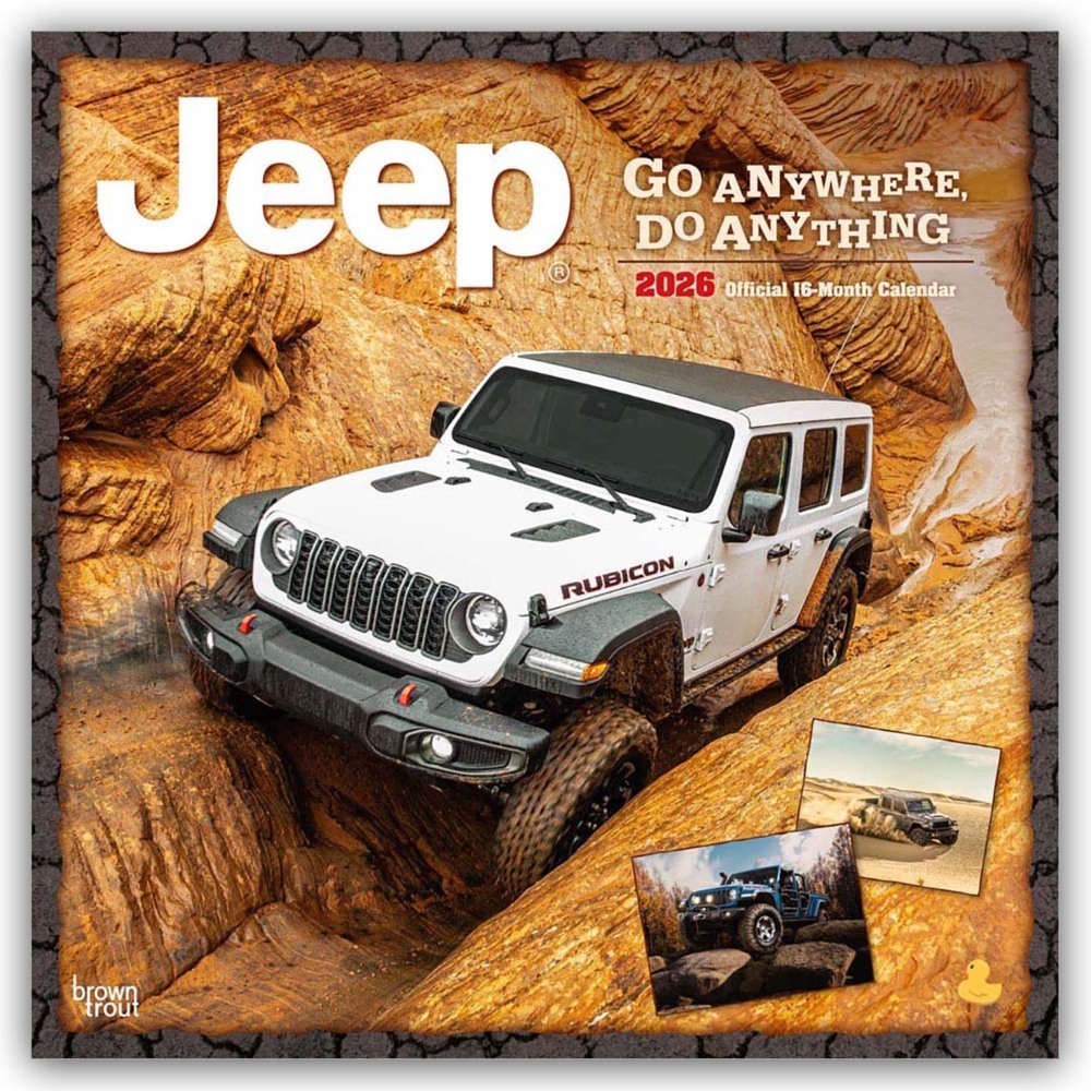 Jeep 2026 - 16-Monatskalender main product photo