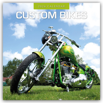 Custom Bikes - Umgebaute Motorräder 2026 - 16-Monatskalender