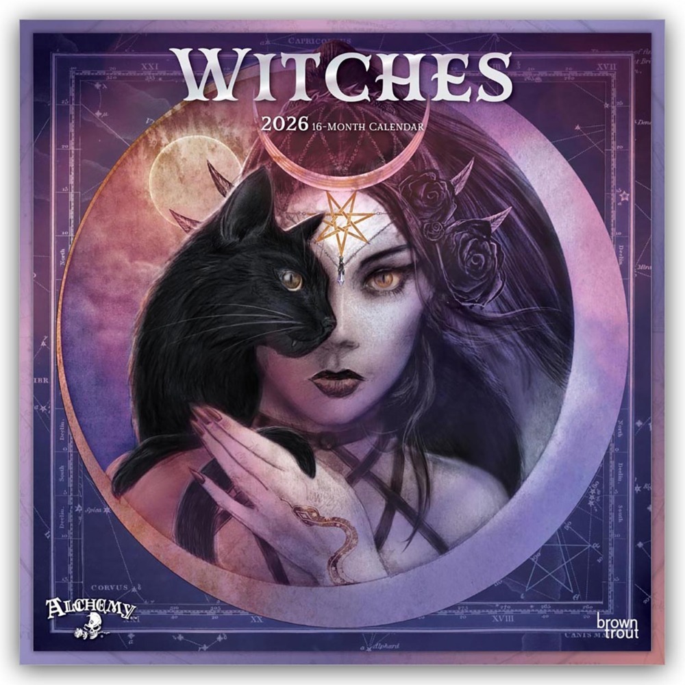 Witches - Hexen 2026 - 16-Monatskalender main product photo