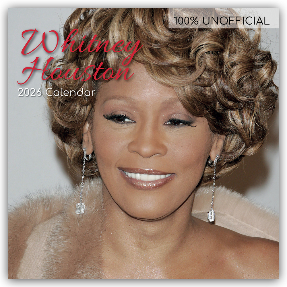 Whitney Houston 2026 - 16-Monatskalender main product photo