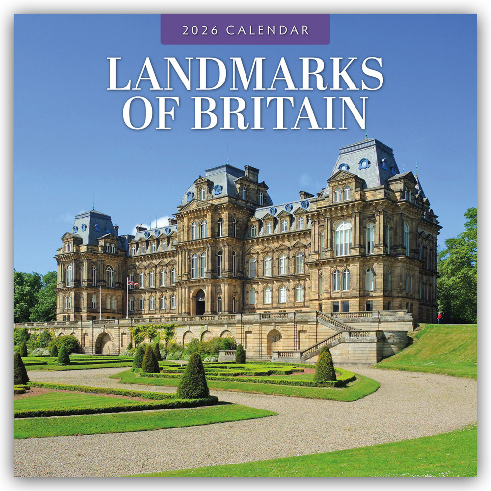 Landmarks of Britain - Sehenswürdigkeiten Großbritanniens 2026 - 16-Monatskalender main product photo
