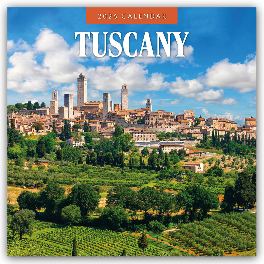 Tuscany - Toskana 2026 - 16-Monatskalender main product photo
