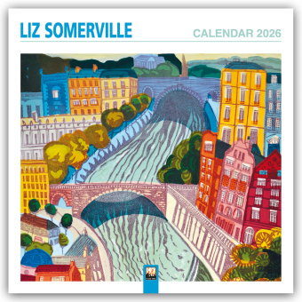 Liz Somerville Kunstkalender 2026 - Original Flame Tree Publishing-Kalender [Kalender]