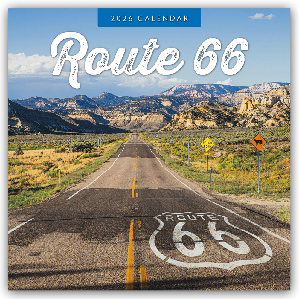 Route 66 2026 - 16-Monatskalender main product photo