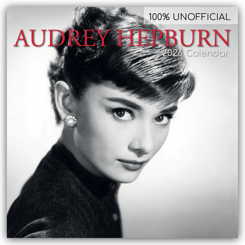 Audrey Hepburn 2026 - 16-Monatskalender main product photo