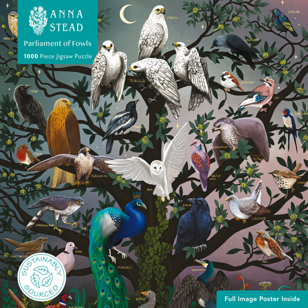 Puzzle - Anna Stead, Parlament der Vögel main product photo