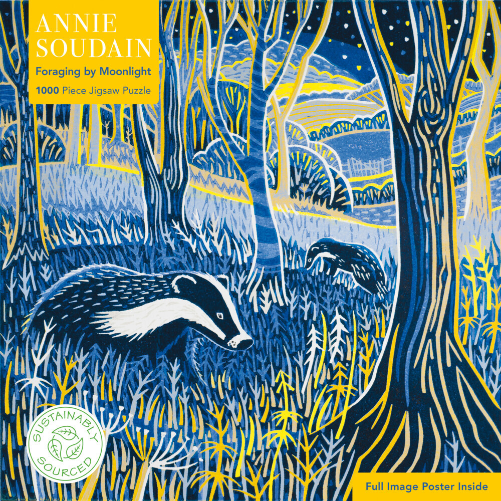 Puzzle - Annie Soudain, Nahrungssuche bei Mondlicht main product photo