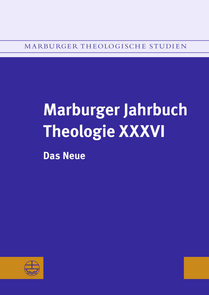 Marburger Jahrbuch Theologie XXXVI main product photo
